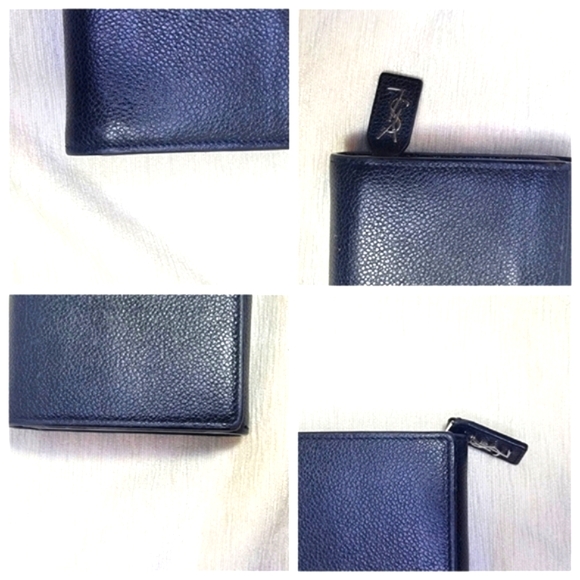 SAINT LAURENT Leather Wallet - Picture 8 of 9